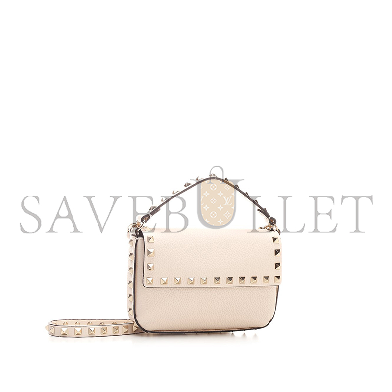 Va1e*ntin0 garavani rockstud leather bag vw0p0w07vsh (19*12*3cm)